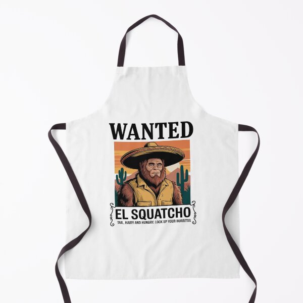 Item preview, Wanted El Squatcho, Bigfoot, and Sasquatch designed and sold by CombatTask.