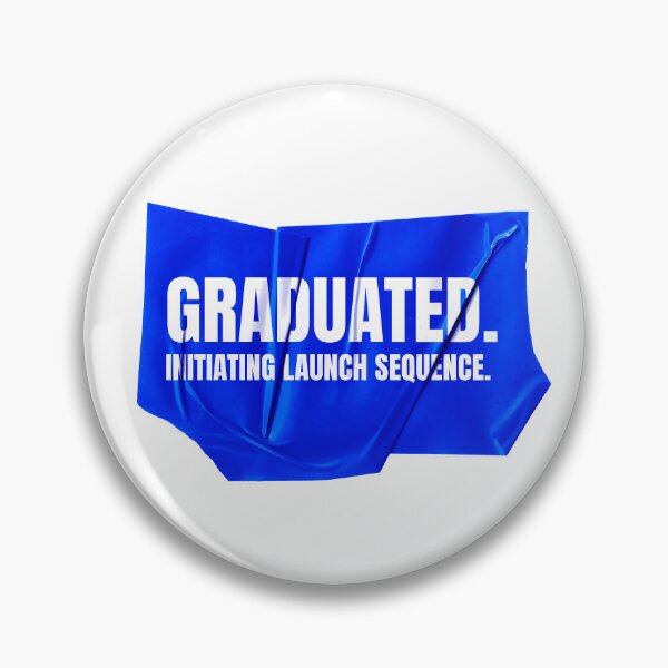 Item preview, Graduated. Initiating Launch Sequence - Galactic Grad Aesthetic designed and sold by Wow.Monique.
