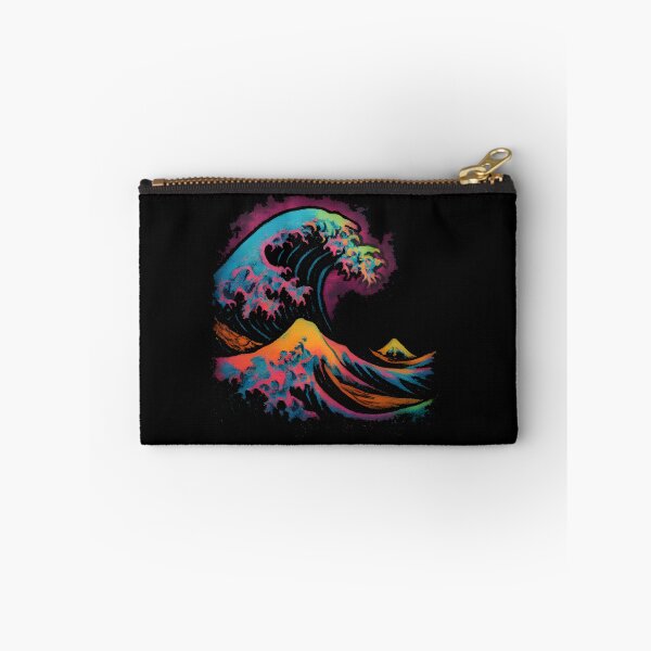 Item preview, Neon Graffiti Hokusai Wave designed and sold by SweetBaoCo.