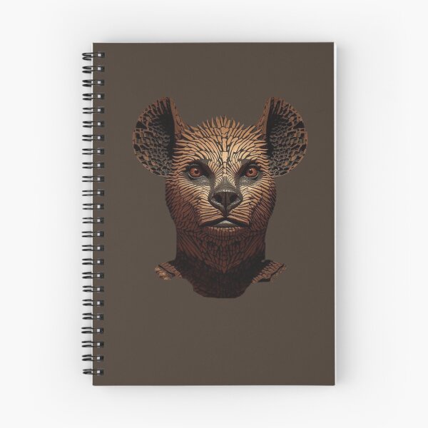 Item preview, Hyena Gaze — Ancestral Art Digital Identity Fashion Print designed and sold by SavannaStrikes.