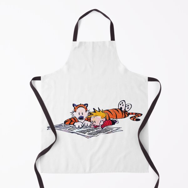 Item preview, Calvin and Hobbes Reading Newspaper Lazy Sunday designed and sold by Yareli Jonathon.