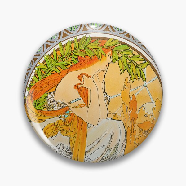 Item preview, Poetry by Alphonse Mucha - Art Nouveau Decorative Collection designed and sold by ThanksForToday.