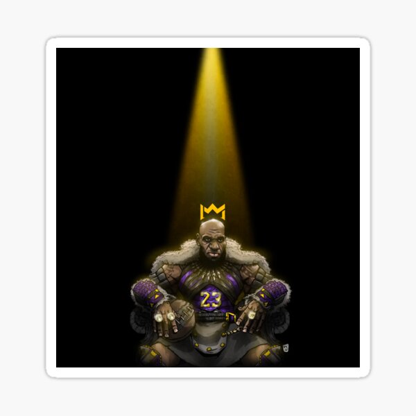 In The SpotLight - LAbron (blackout) Sticker