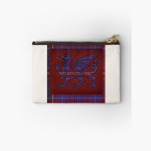 Item preview, James Welsh Tartan – I Love Forever & y Ddraig Goch - the red dragon  designed and sold by WheelieGdArt.