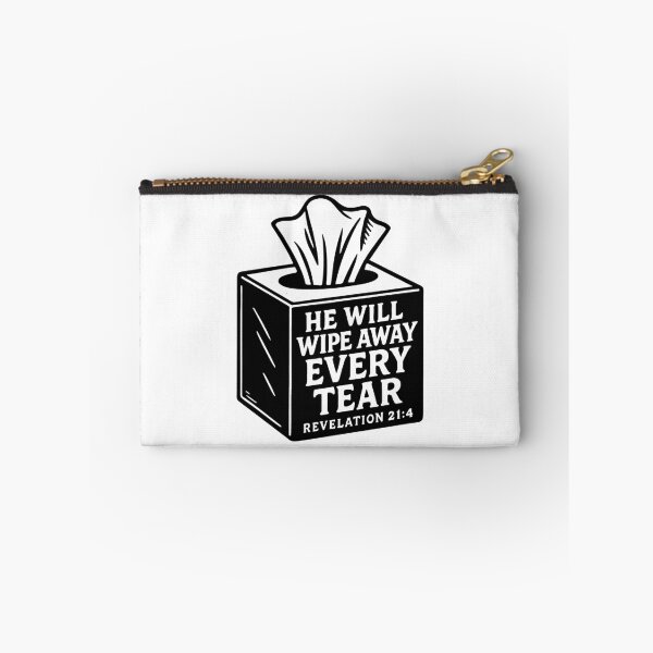 Item preview, Revelation 21:4 He Will Wipe Away Every Tear designed and sold by plushism.