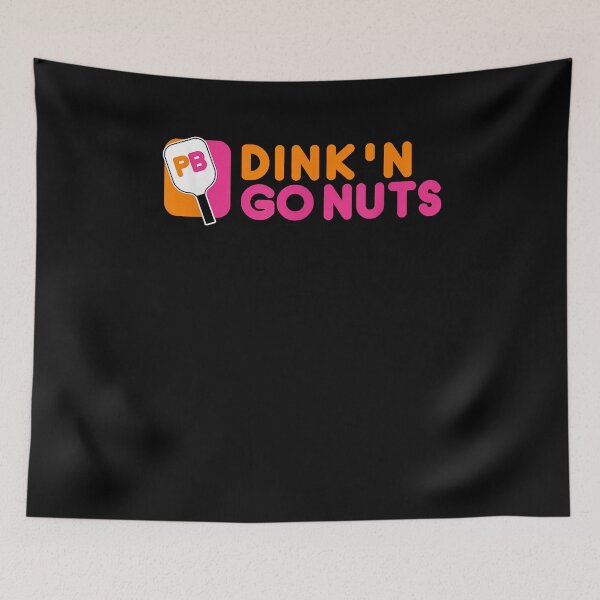 Item preview, Cool Pickleball Art For Men Women Dink'n Go Nuts Pickleball Paddle designed and sold by AlexanderMaS.