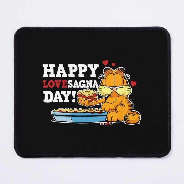 Item preview, Garfield Happy Lovesagna Day Funny Foodie Pun designed and sold by Yareli Jonathon.