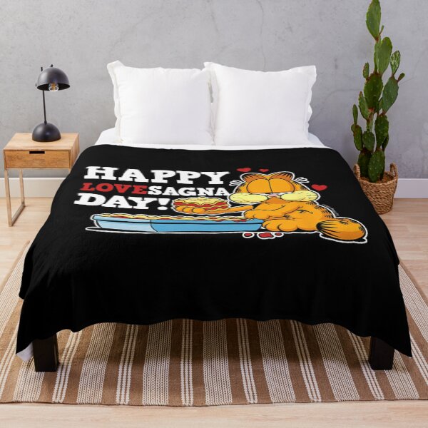 Item preview, Garfield Happy Lovesagna Day Funny Foodie Pun designed and sold by Yareli Jonathon.
