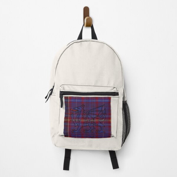 Item preview, James Welsh Tartan – I Love Forever & y Ddraig Goch - the red dragon v2 designed and sold by WheelieGdArt.