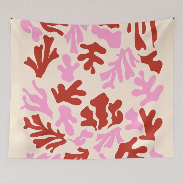 Item preview, Pink Red Matisse Pattern designed and sold by MaiZephyr.
