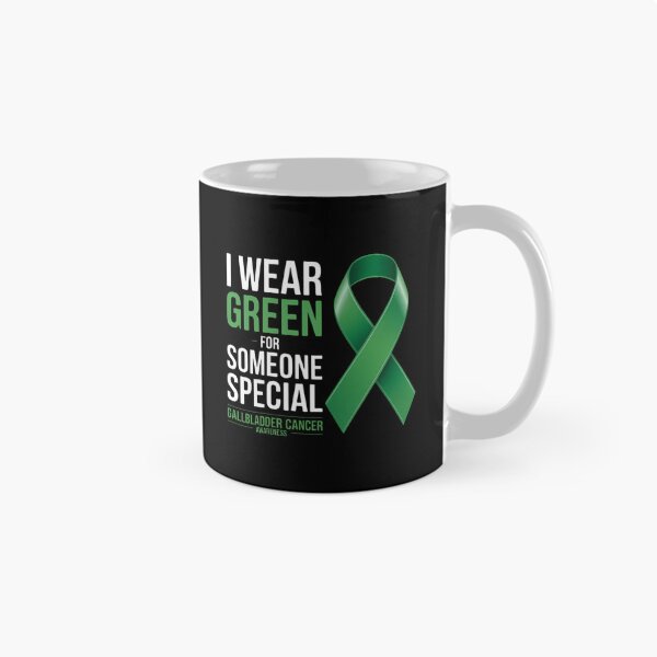 Item preview, I Wear Green For Someone Gallbladder Cancer Awareness designed and sold by HellD3vil-Art.