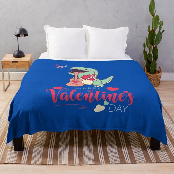 Item preview, Cute Singing Dino – Happy Valentine’s Day Cartoon Design designed and sold by TheBeeKindSpace.