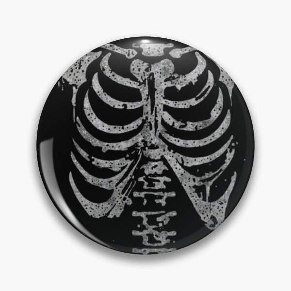 Item preview, Skeleton Ribcage Graphic — Vintage Bone Anatomy Design designed and sold by flowerpower999.
