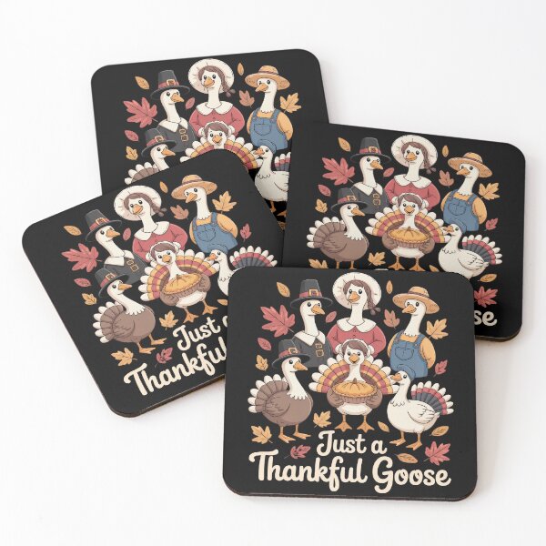 Item preview, Thankful Goose Cute Thanksgiving Design designed and sold by ThreadAlchemys.