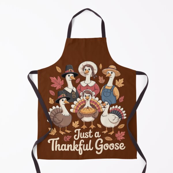 Item preview, Thankful Goose Cute Thanksgiving Design designed and sold by ThreadAlchemys.