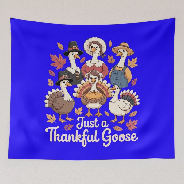 Item preview, Thankful Goose Cute Thanksgiving Design designed and sold by ThreadAlchemys.