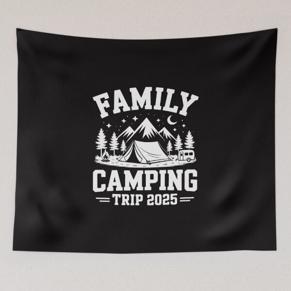 Item preview, Family Camping Trip 2025 Matching Crew Summer Vacation Squad designed and sold by TewonLake.