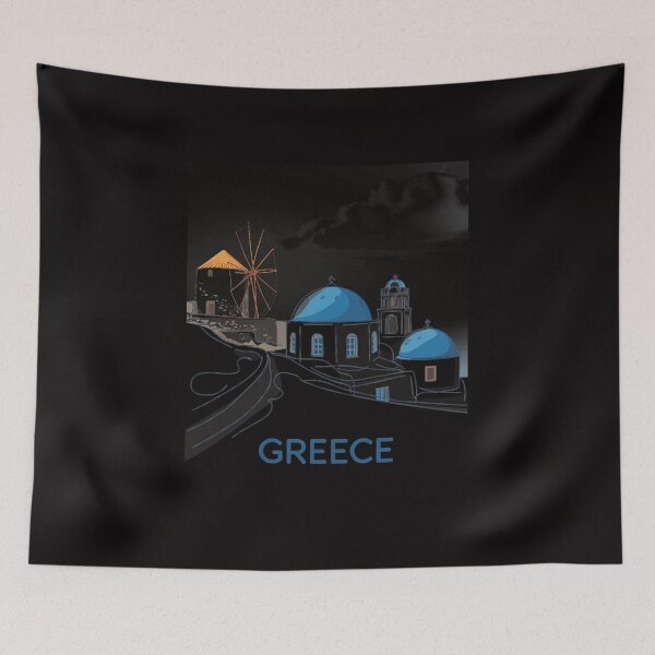 Artikelvorschau, Europa Griechenland Athen Santorini Familienurlaub Souvenir entworfen und verkauft von TewonLake.