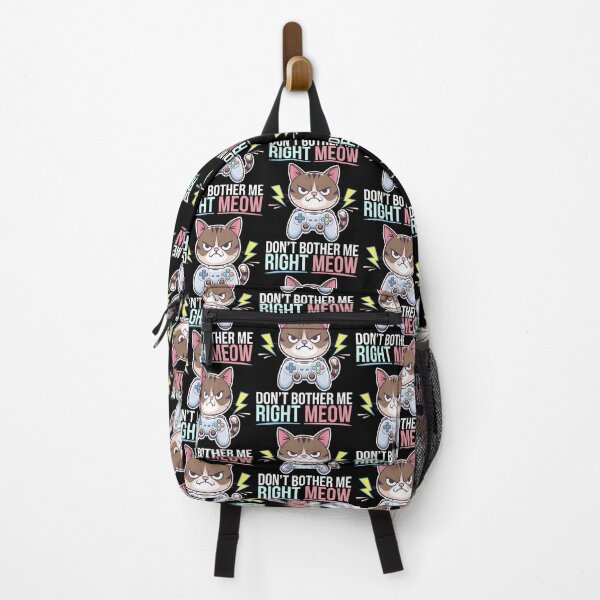 Item preview, Funny Cat Gamer Dont Bother Me Right Meow Video Games Lover designed and sold by FlorenceNorma.