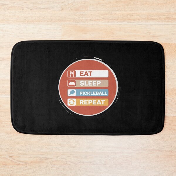 Item preview, Pickleball Quote, Eat Sleep Pickleball Repeat designed and sold by GasVille.