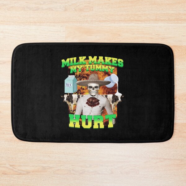 Item preview, Milk Makes My Tummy Hurt Lactose Intolerance Meme designed and sold by ChouaMouasa.