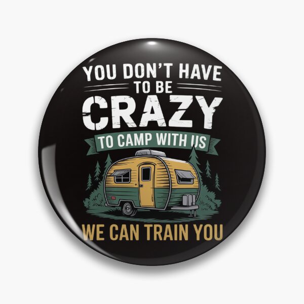 Item preview, Camping Lover Crazy Camping Joke Gift Idea designed and sold by ControlCenter.