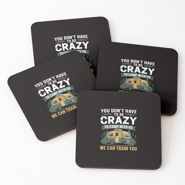 Item preview, Camping Lover Crazy Camping Joke Gift Idea designed and sold by ControlCenter.