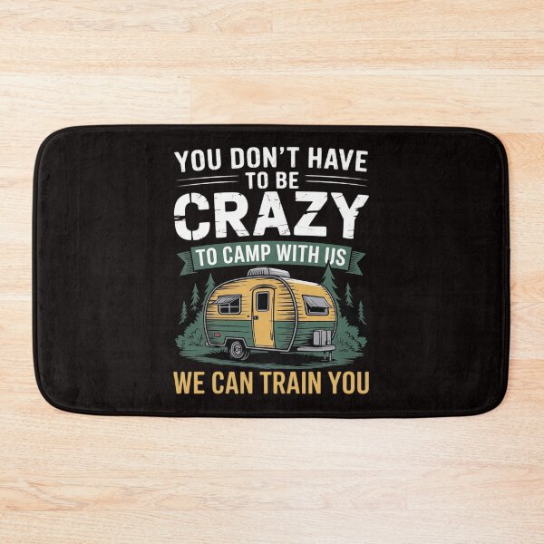 Item preview, Camping Lover Crazy Camping Joke Gift Idea designed and sold by ControlCenter.