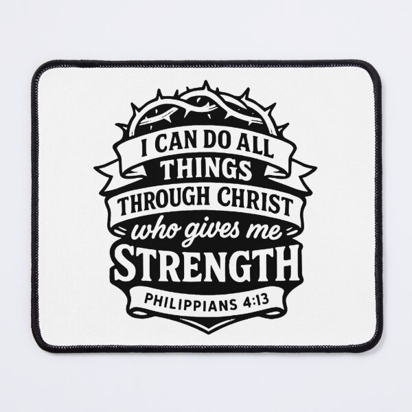 Item preview, Philippians 4:13 I can do all things through Christ who gives me strength designed and sold by plushism.