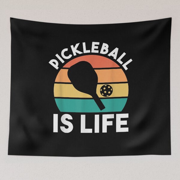 Item preview, Cool Pickleball is Life Art For Men Women Paddle Pickleball Player designed and sold by AlexanderMaS.