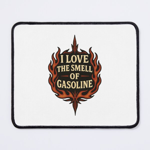 Item preview, I Love the Smell of Gasoline – Flame Hot Rod Car Culture Mechanic Quote designed and sold by Fleetwood1994.