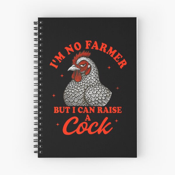 Item preview, I'M No Farmer Raise A Cock Chicken designed and sold by BarbaraLillie.