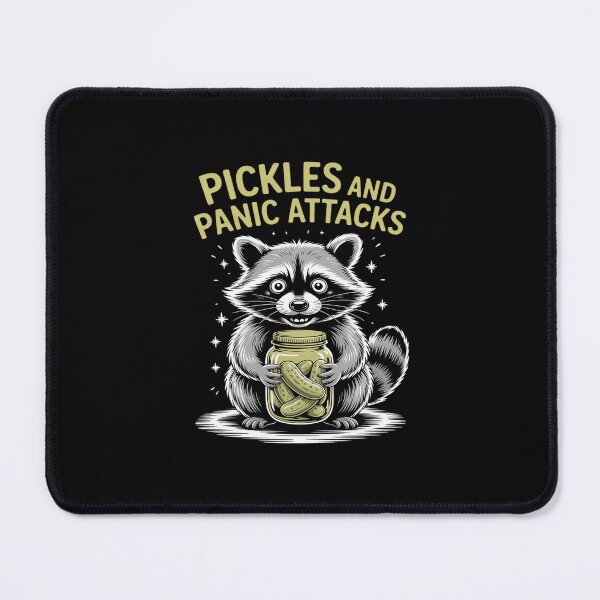 Item preview, Pickles and Panic Attacks Funny Raccoon designed and sold by GasVille.