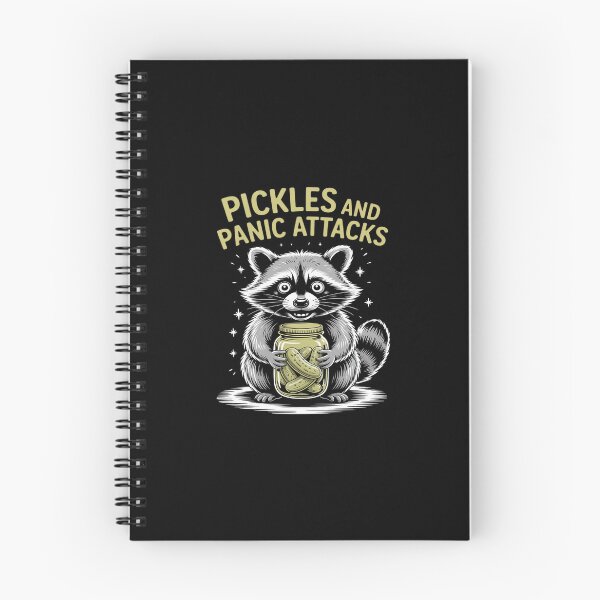 Item preview, Pickles and Panic Attacks Funny Raccoon designed and sold by GasVille.