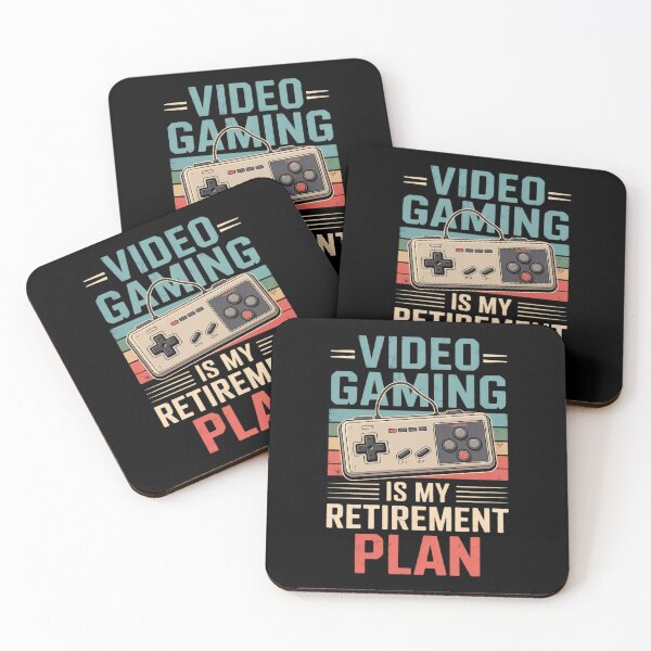 Item preview, Video Gaming Is My Retirement Plan Retired Gamer  designed and sold by RsFilsingerArt.