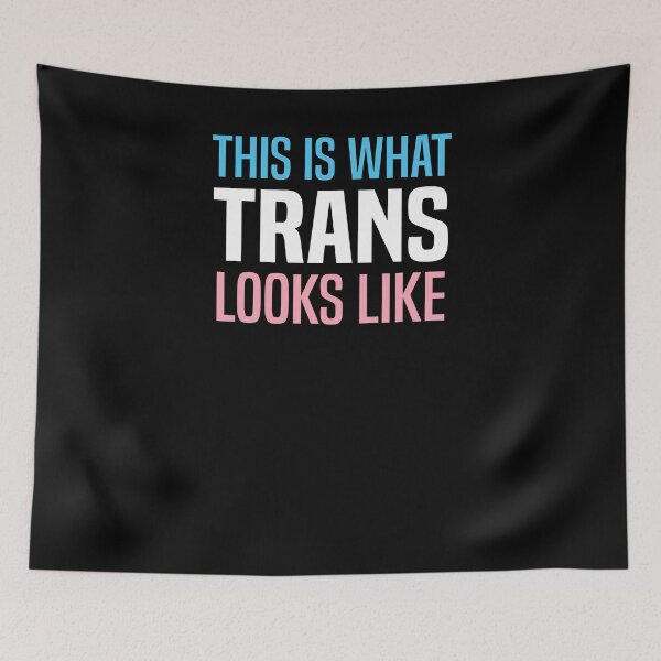 Item preview, Cute Trans Looks Like LGBT LGBTQ Supporter Ally T-Shirt designed and sold by LookTwice.