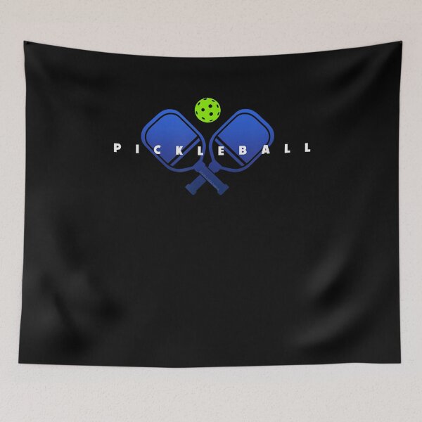 Item preview, Cool Stylized Pickleball with Paddles and Ball Picklebal Simple Paddle Pickleball Player Men designed and sold by AlexanderMaS.