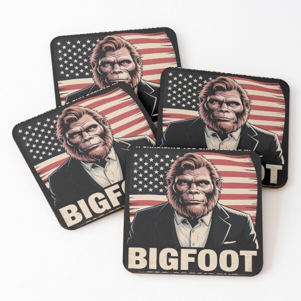 Item preview, Bigfoot for President Believe Vote Elect Sasquatch Candidate designed and sold by CareTopping.