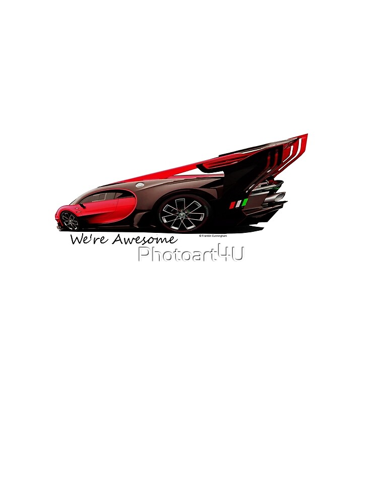 Thumbnail 5 of 5, Graphic T-Shirt, Super Car Art #14 We're Awesome designed and sold by Photoart4U.