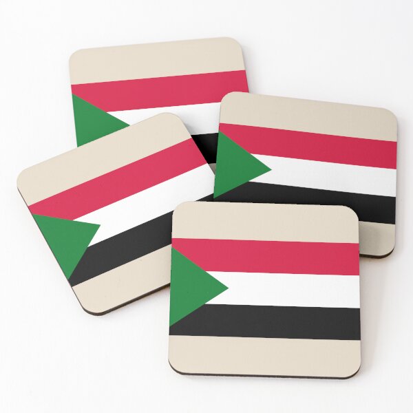 Item preview, Sudan Flag – Heritage & Unity Minimalist Design designed and sold by Dany05117671.