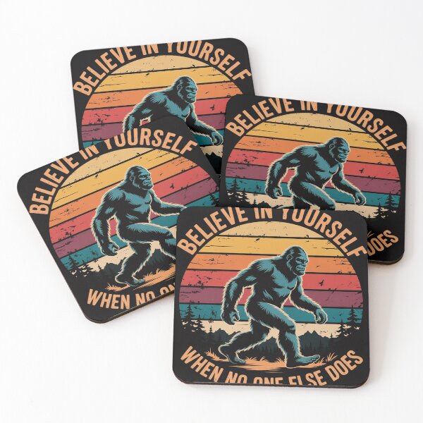 Item preview, Bigfoot Believe In Yourself Sasquatch Men Women Kids designed and sold by CareTopping.