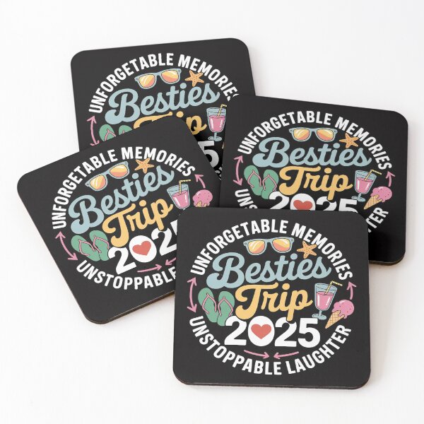 Item preview, Besties Trip 2025 Memories Girl Trip Friends Vacation designed and sold by CareTopping.
