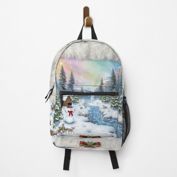 Item preview, Enchanted Feather Winter Wonderland – Magical Holiday Fantasy Scene designed and sold by PixelVibe782.