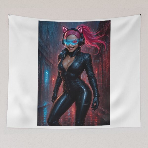 Item preview, Cyberpunk CathryneDelamort frighten   designed and sold by CathryneDelamort.