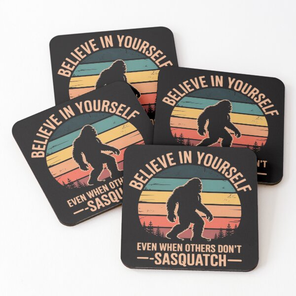Item preview, Believe In Yourself Sasquatch Motivational Bigfoot designed and sold by CareTopping.