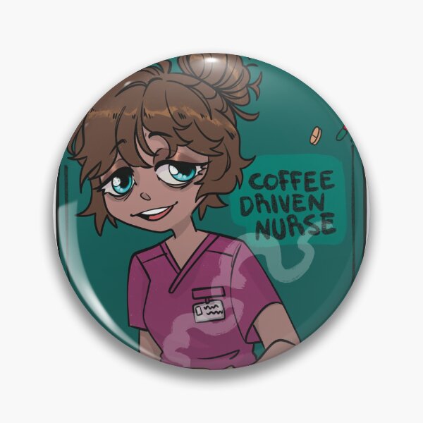 Item preview, Tired Nurse designed and sold by JansukaUnicornArt.