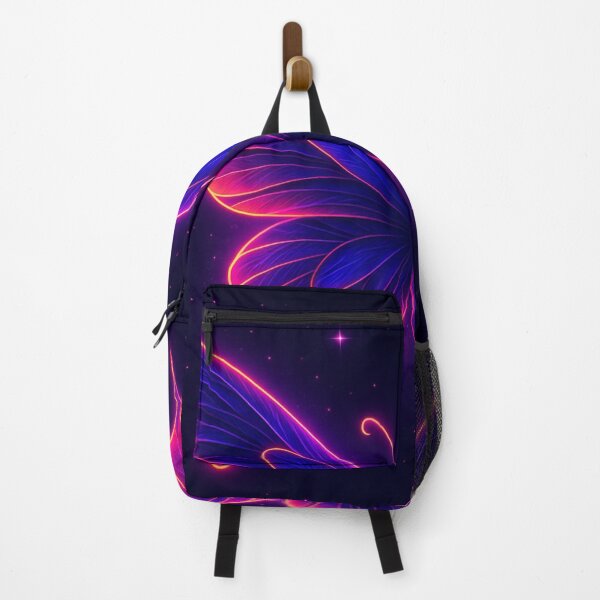 Item preview, Neon Butterfly – Glowing Cyber Vaporwave Art designed and sold by GolabMagic.