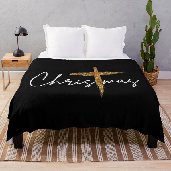 Item preview, Jesus Christian Cross Merry Christmas s Family Holiday designed and sold by OnaConnie.