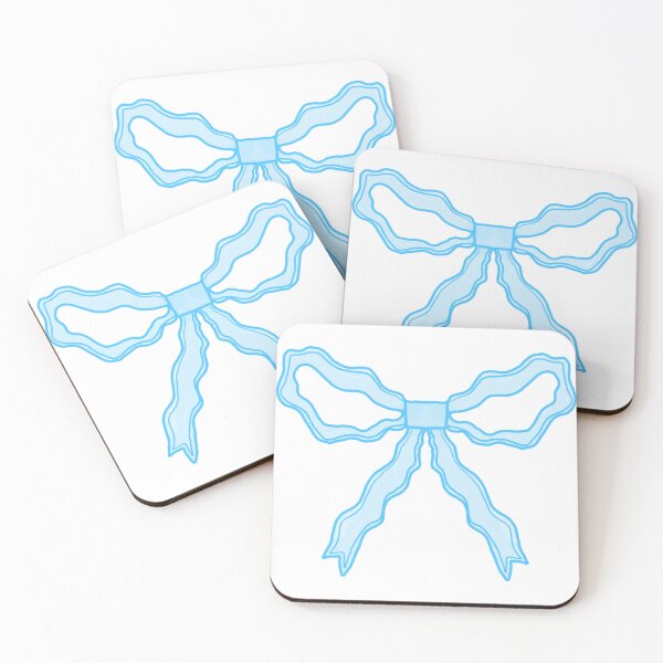 Item preview, Baby Blue Lace Bow  designed and sold by cherrynat1.