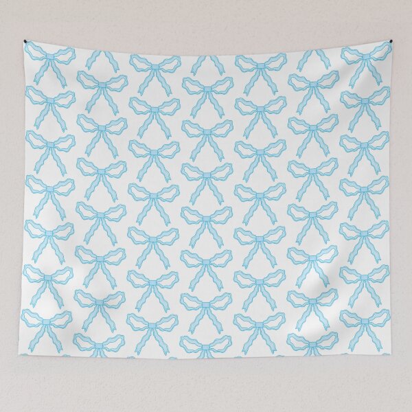Item preview, Baby Blue Lace Bow  designed and sold by cherrynat1.
